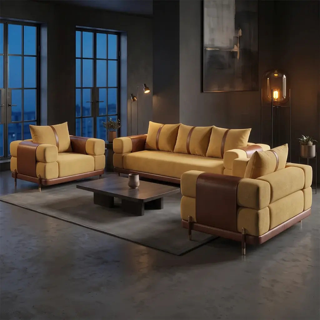 Lumora ST-V10 (Three Seater Sofa) — view 2